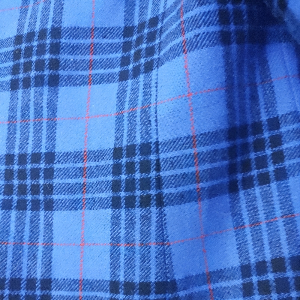 Vintage Classic Preppy Girl 100% Virgin Wool Pendleton Plaid Blazer - Picture 4 of 12